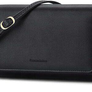 Women Wallet Purse Card Holder with RFID, Large Capacity Crossbody Wristlet Clut